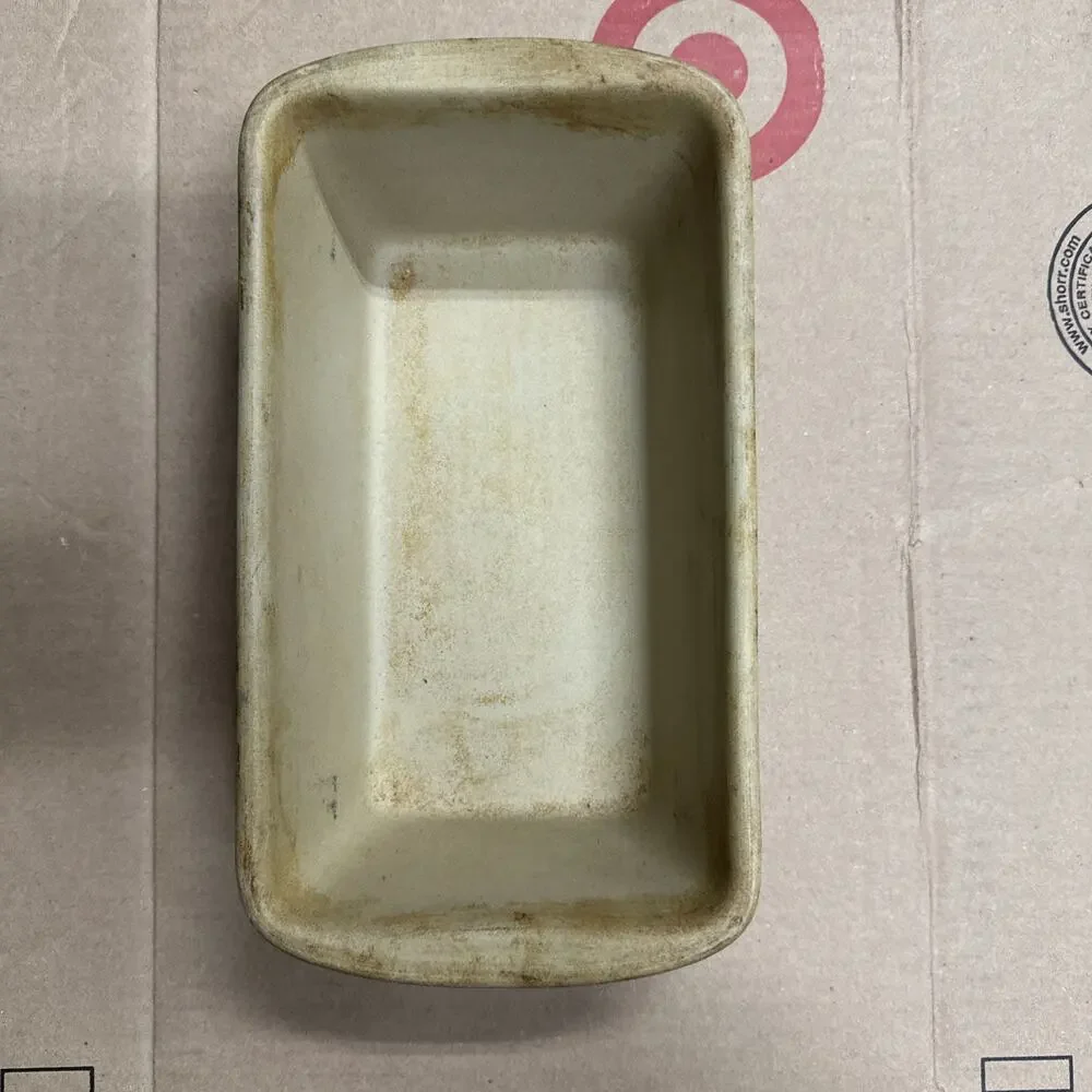 Pampered Chef Stoneware Loaf Pan 10” X 6” X 3.5 Family Heritage Collection Bread
